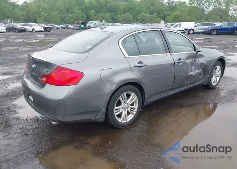 2013 Infiniti G37X из США, поврежденный, VIN JN1CV6AR1DM759708